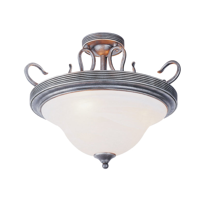 Buckingham - Semi Flush Mount - Antique Silver