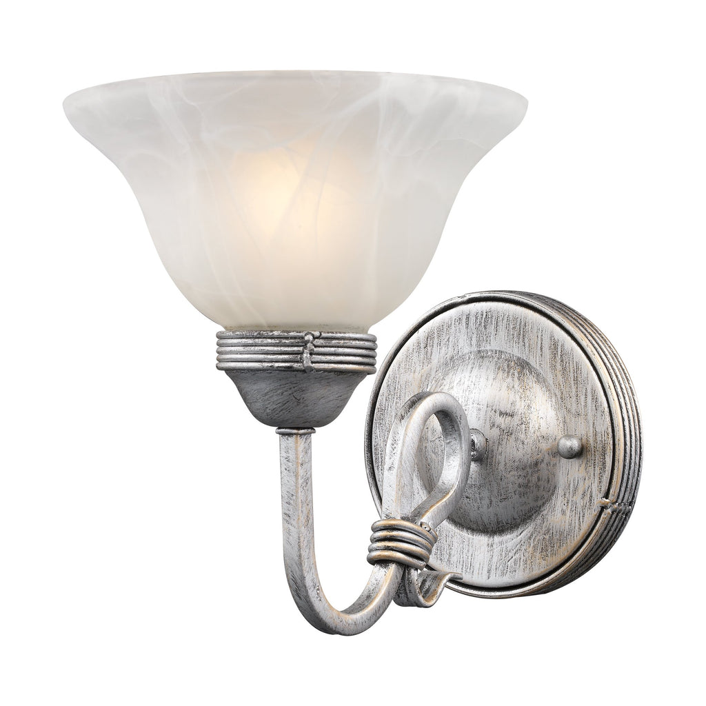 Buckingham - Sconce - Antique Silver