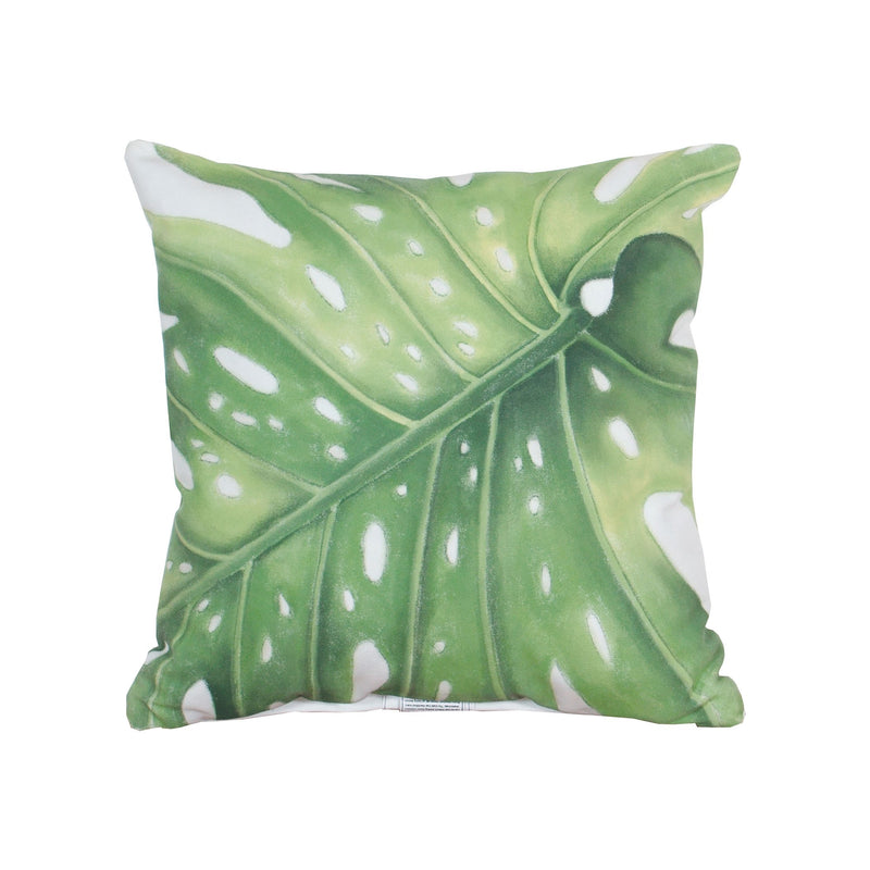 2918505 - Leaf 1 Hand-painted 20x20 Outdoor Pillow