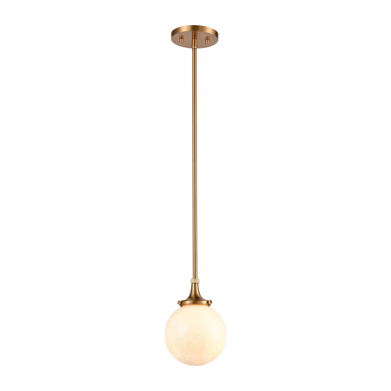 Beverly Hills - Mini Pendant - Satin Brass