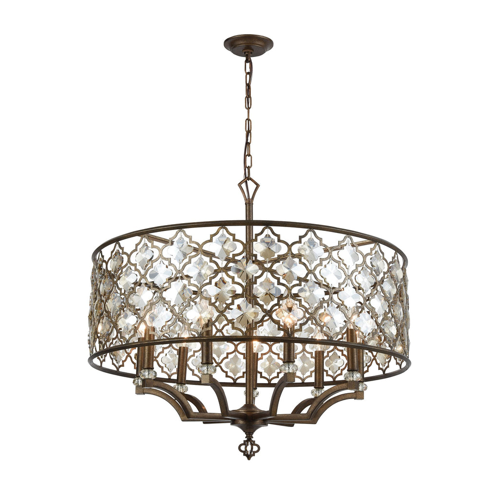 Armand - Chandelier - Weathered Bronze
