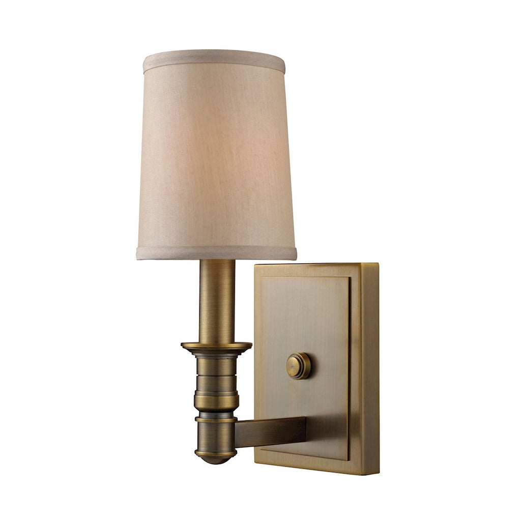 Baxter - Sconce - Brushed Antique Brass