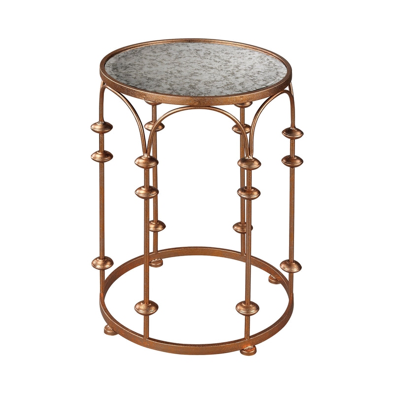 3138-254 Copper Arch Accent Table - Free Shipping!, Table, Sterling, - ReeceFurniture.com - Free Local Pick Ups: Frankenmuth, MI, Indianapolis, IN, Chicago Ridge, IL, and Detroit, MI