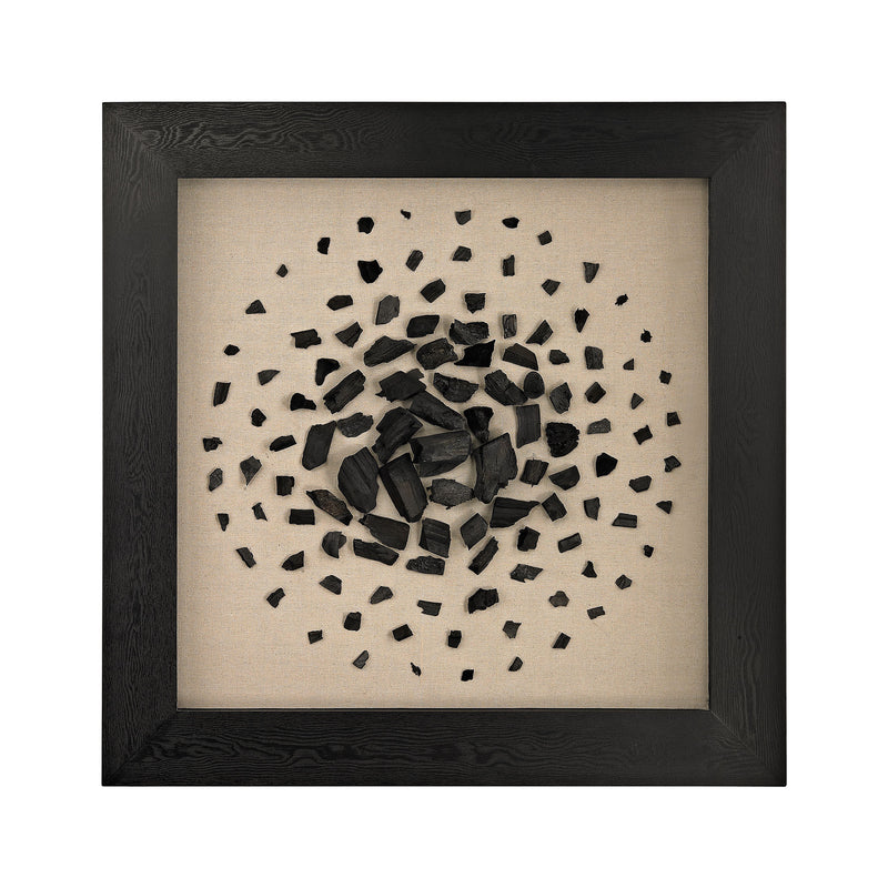 3168-025 Black And White Carbon Shadow Box, Wall Decor, Dimond Home, - ReeceFurniture.com - Free Local Pick Ups: Frankenmuth, MI, Indianapolis, IN, Chicago Ridge, IL, and Detroit, MI