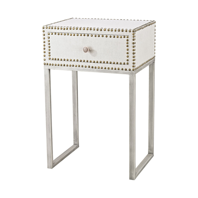 3183-015 Albiera 1 Drawer Accent Table - Free Shipping!, Table, Sterling, - ReeceFurniture.com - Free Local Pick Ups: Frankenmuth, MI, Indianapolis, IN, Chicago Ridge, IL, and Detroit, MI