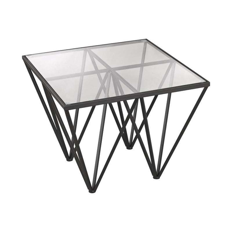 3200-007 Geometric Side Table, Table, Dimond Home, - ReeceFurniture.com - Free Local Pick Ups: Frankenmuth, MI, Indianapolis, IN, Chicago Ridge, IL, and Detroit, MI