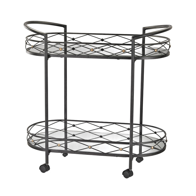 3200-029 Bronze Bar Cart - Free Shipping!, Server, Sterling, - ReeceFurniture.com - Free Local Pick Ups: Frankenmuth, MI, Indianapolis, IN, Chicago Ridge, IL, and Detroit, MI