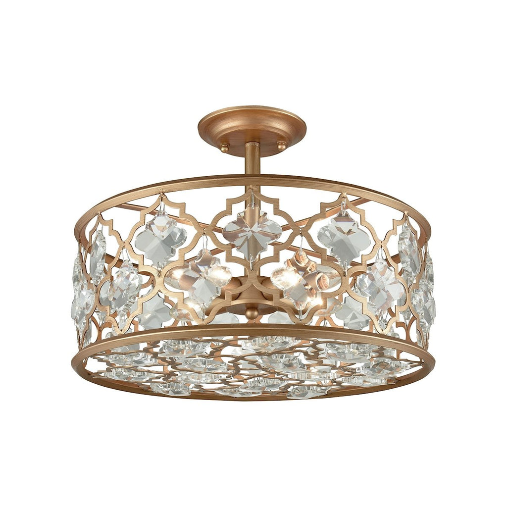 Armand - Semi Flush Mount - Matte Gold
