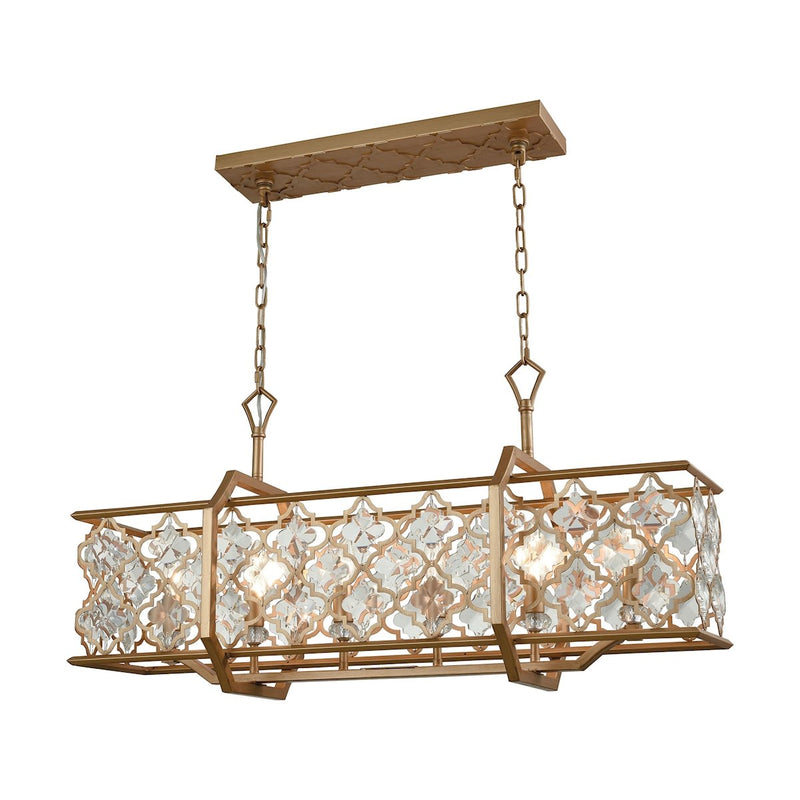 Armand - Chandelier - Matte Gold