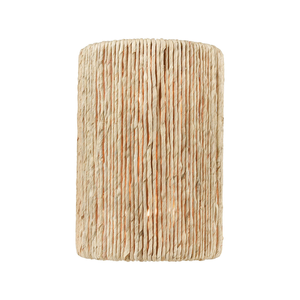 Abaca - Sconce - Satin Brass