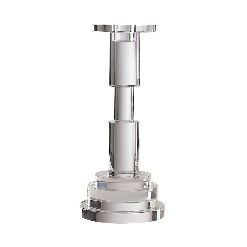329001 - Crystal Rod Candleholder