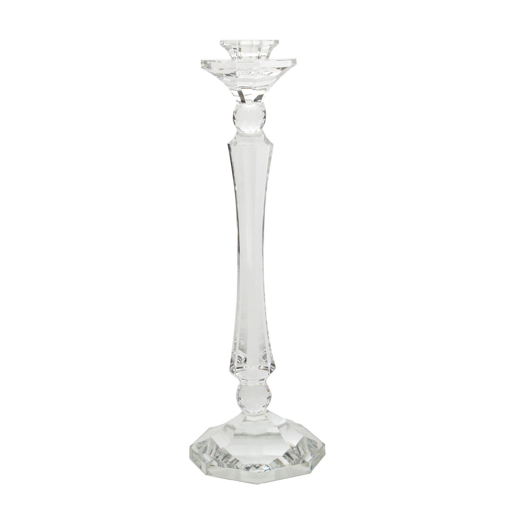 329043 Grace Crystal Candlestick - Small, Candle/Candle Holder, Dimond Home, - ReeceFurniture.com - Free Local Pick Ups: Frankenmuth, MI, Indianapolis, IN, Chicago Ridge, IL, and Detroit, MI