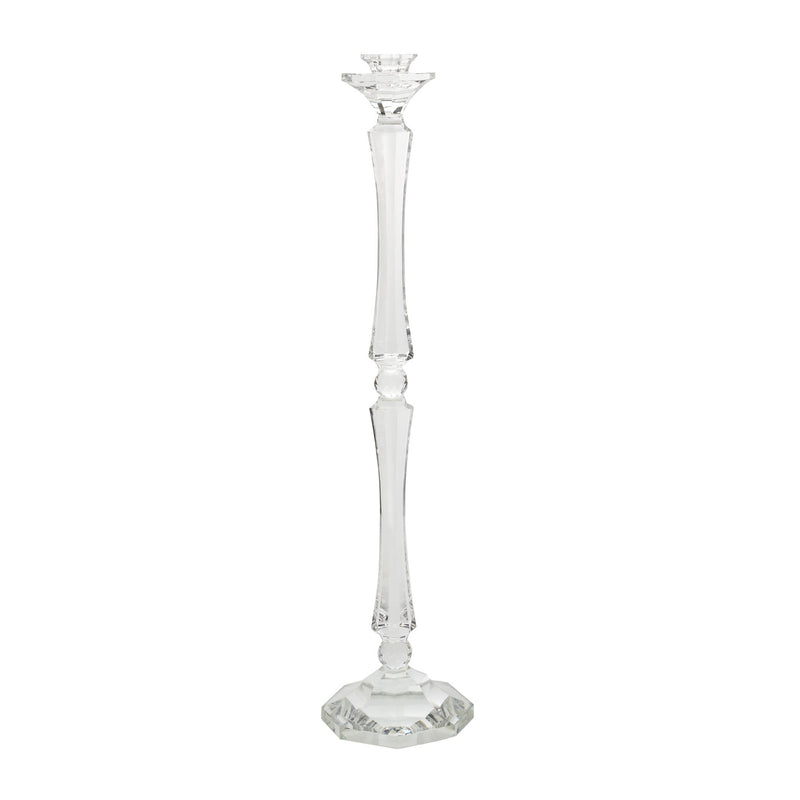 329044 Grace Crystal Candlestick - Large, Candle/Candle Holder, Dimond Home, - ReeceFurniture.com - Free Local Pick Ups: Frankenmuth, MI, Indianapolis, IN, Chicago Ridge, IL, and Detroit, MI