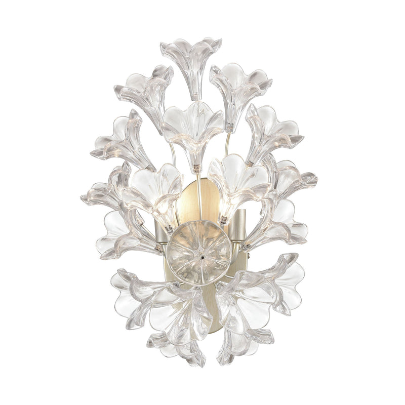 Celene - Sconce - Aged Silver