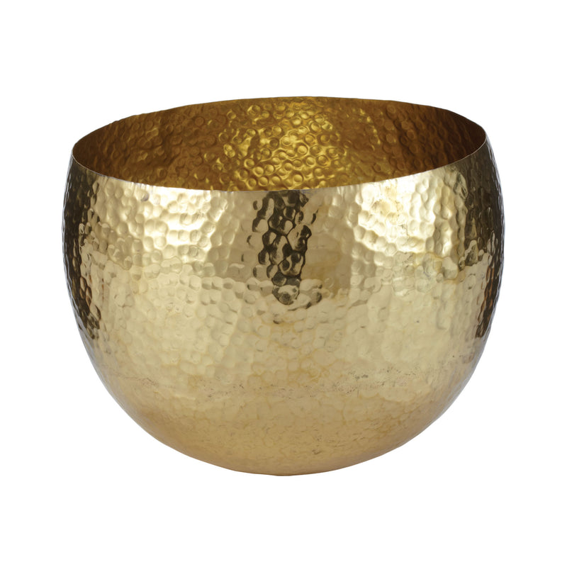 346022 Gold Hammered Brass Dish - Small, Dish, Dimond Home, - ReeceFurniture.com - Free Local Pick Ups: Frankenmuth, MI, Indianapolis, IN, Chicago Ridge, IL, and Detroit, MI