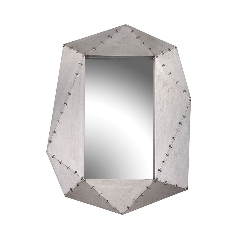 351-10250 Hedron Wall Mirror - Free Shipping!, Mirror, Sterling, - ReeceFurniture.com - Free Local Pick Ups: Frankenmuth, MI, Indianapolis, IN, Chicago Ridge, IL, and Detroit, MI