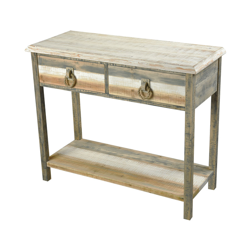 351-10290 Aquinnah Console - Free Shipping!, Table, Sterling, - ReeceFurniture.com - Free Local Pick Ups: Frankenmuth, MI, Indianapolis, IN, Chicago Ridge, IL, and Detroit, MI