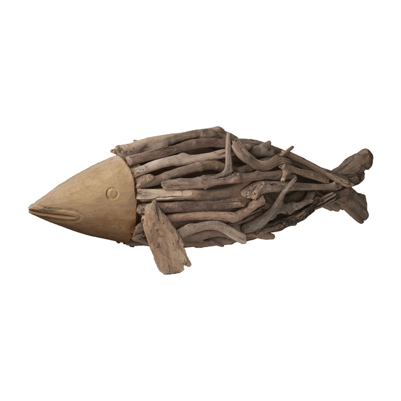 356003 Driftwood Fish, Accessory, Dimond Home, - ReeceFurniture.com - Free Local Pick Ups: Frankenmuth, MI, Indianapolis, IN, Chicago Ridge, IL, and Detroit, MI