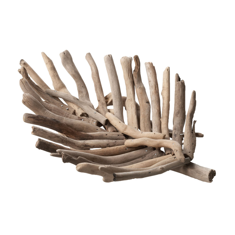 356005 Driftwood Leaf Tray - Small, Tray, Dimond Home, - ReeceFurniture.com - Free Local Pick Ups: Frankenmuth, MI, Indianapolis, IN, Chicago Ridge, IL, and Detroit, MI