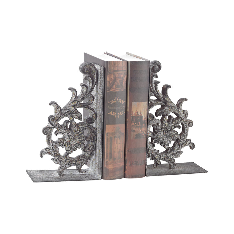 387-024/S2 Whitton Bookends, Bookend, Sterling, - ReeceFurniture.com - Free Local Pick Ups: Frankenmuth, MI, Indianapolis, IN, Chicago Ridge, IL, and Detroit, MI