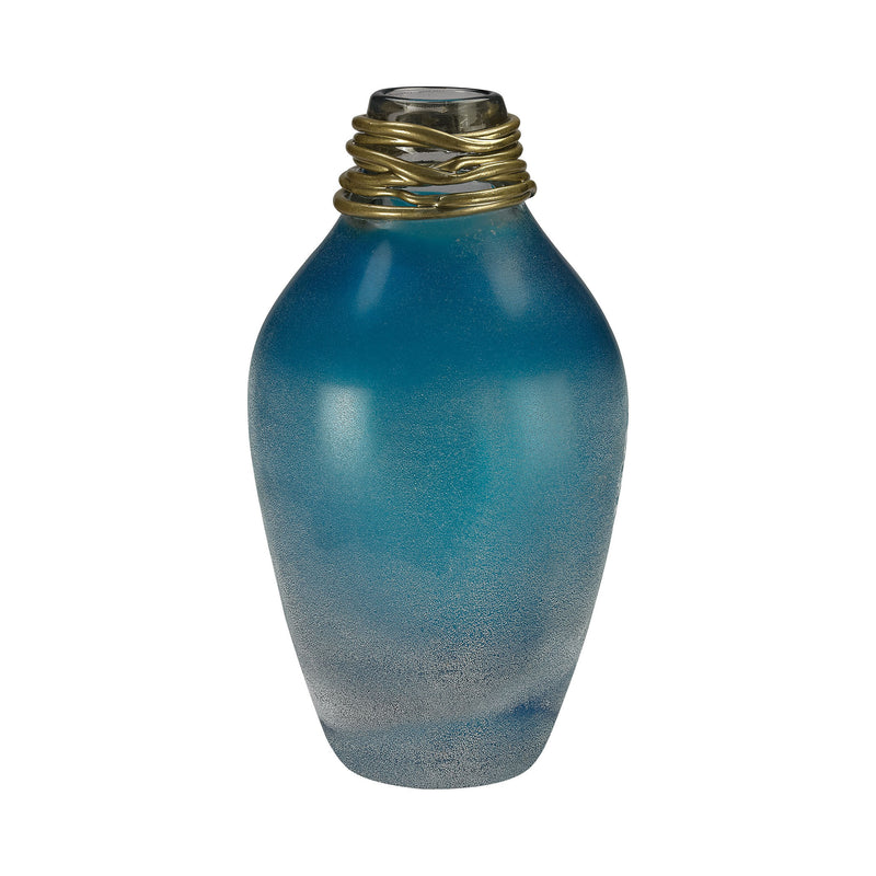 4154-024 Metal Neck Vase, Vase/Urn, Dimond Home, - ReeceFurniture.com - Free Local Pick Ups: Frankenmuth, MI, Indianapolis, IN, Chicago Ridge, IL, and Detroit, MI