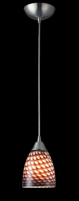 Arco Baleno - Mini Pendant - Dark Rust, Satin Nickel, Satin Nickel