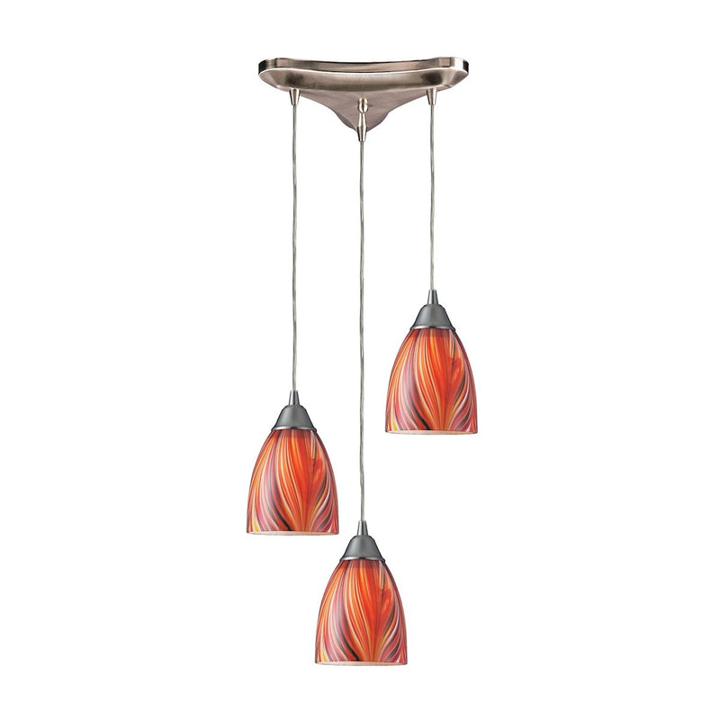 Arco Baleno - Mini Pendant - Satin Nickel