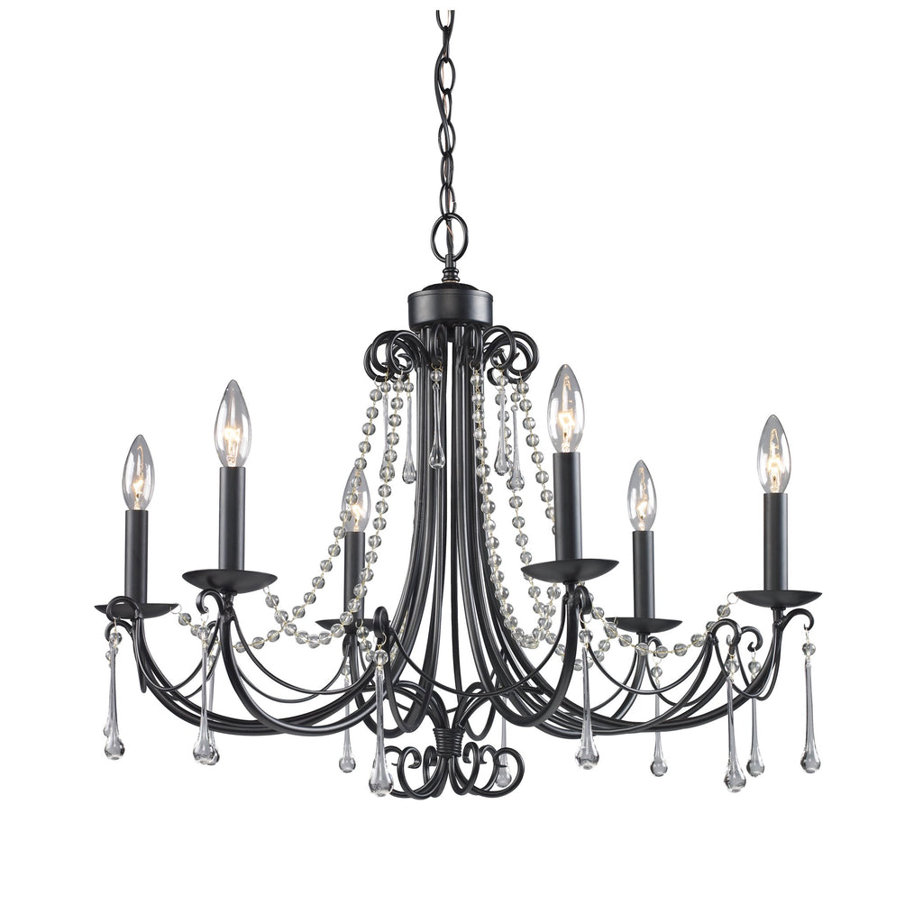 Cambridge - Chandelier - Matte Black