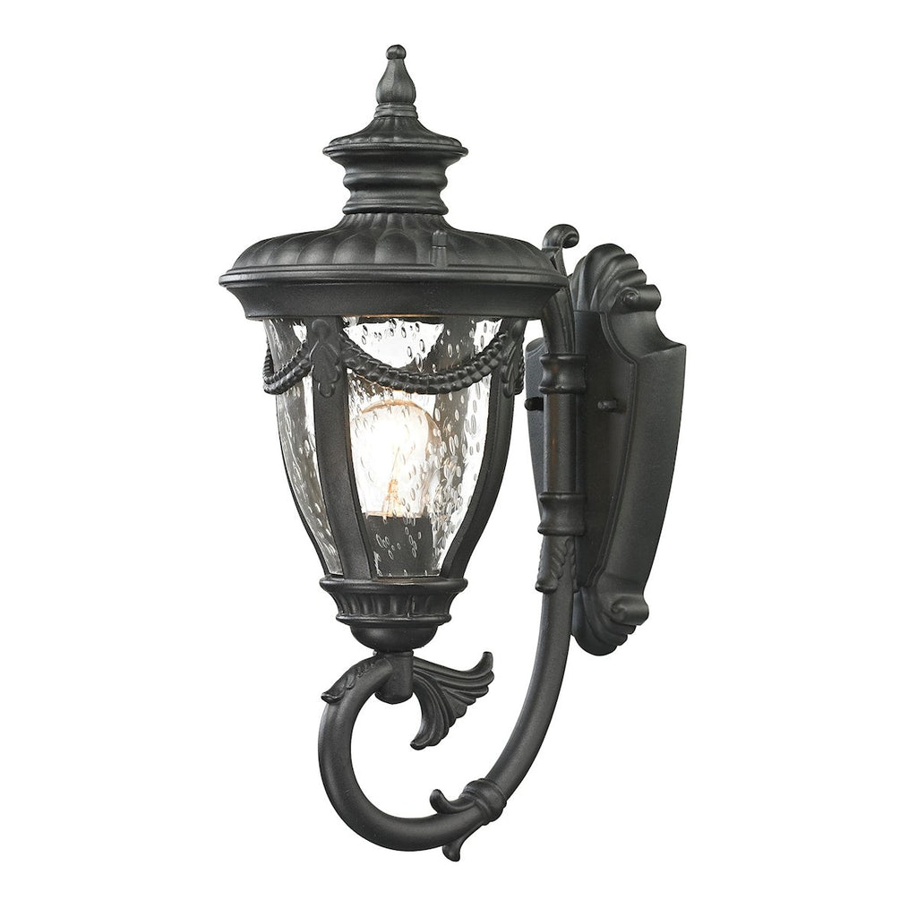 Anise - Sconce - Textured Matte Black