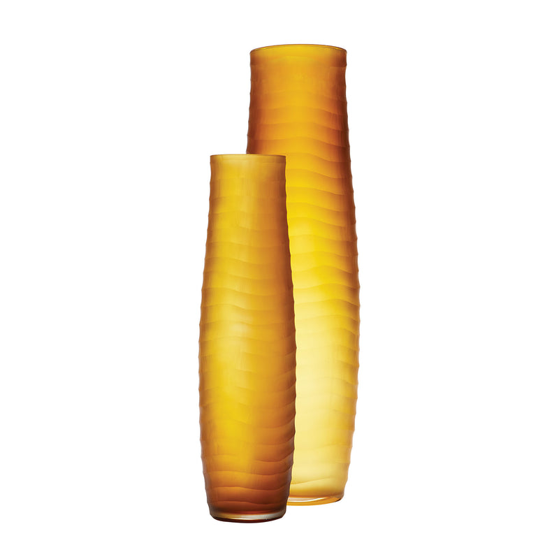 464081/S2 Umber Matte Cut Vases - Set of 2, Vase/Urn, Dimond Home, - ReeceFurniture.com - Free Local Pick Ups: Frankenmuth, MI, Indianapolis, IN, Chicago Ridge, IL, and Detroit, MI