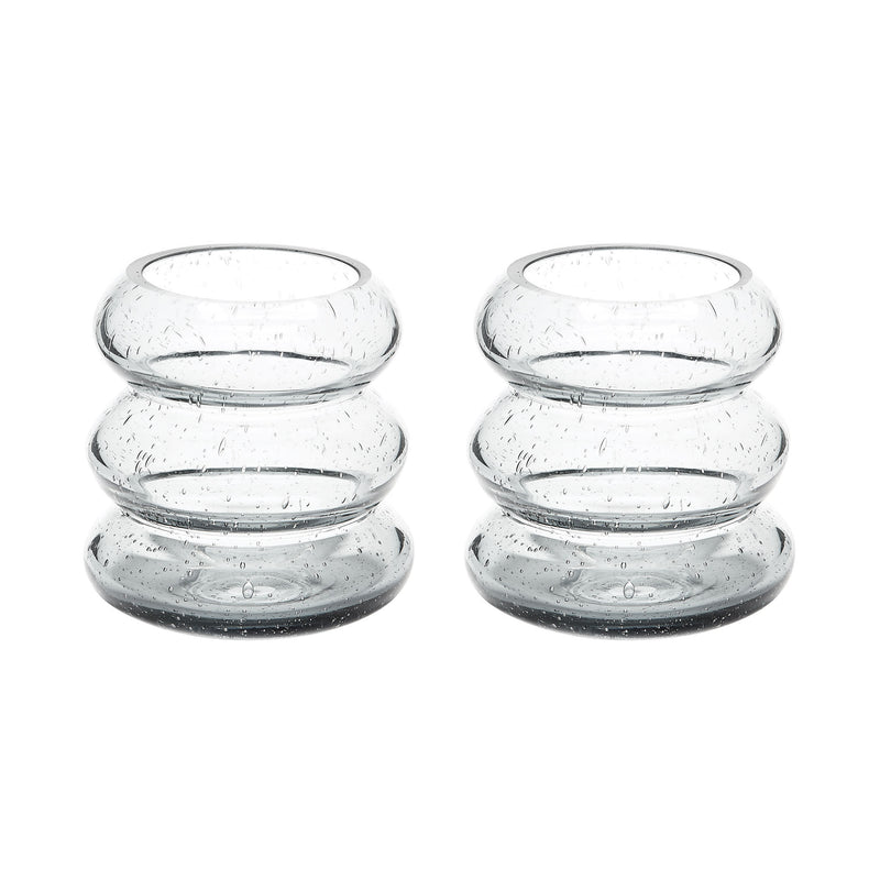 464084/S2 Smoke Ring Votive - Set of 2, Vase/Urn, Dimond Home, - ReeceFurniture.com - Free Local Pick Ups: Frankenmuth, MI, Indianapolis, IN, Chicago Ridge, IL, and Detroit, MI