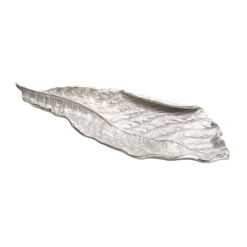 468014 Silver Leaf Tray, Tray, Dimond Home, - ReeceFurniture.com - Free Local Pick Ups: Frankenmuth, MI, Indianapolis, IN, Chicago Ridge, IL, and Detroit, MI
