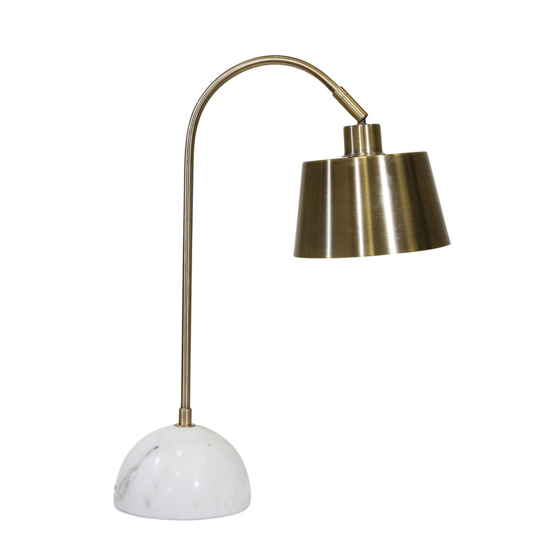 Metal Desk Lamp 22", Brass