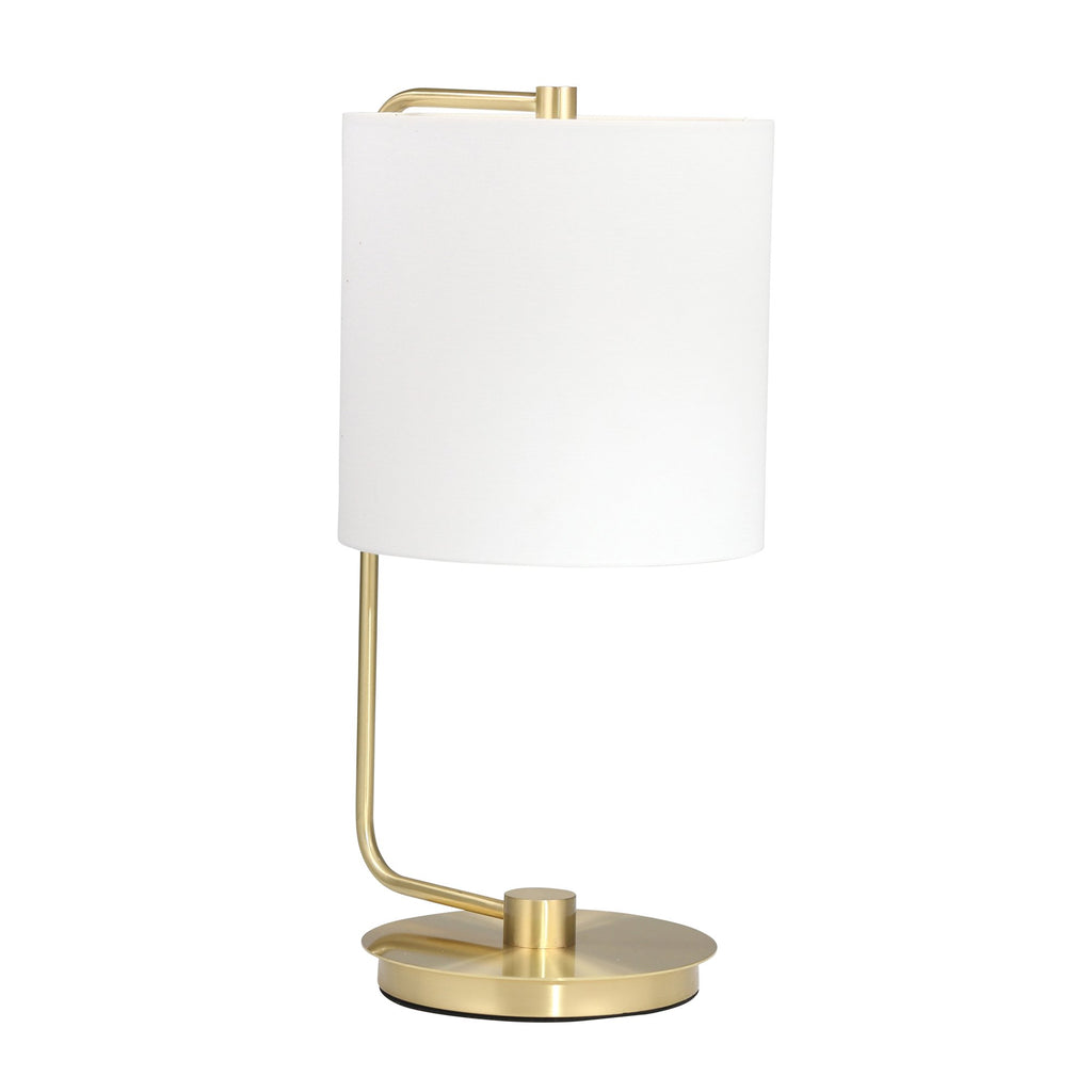 Metal Table Lamp 21", Gold