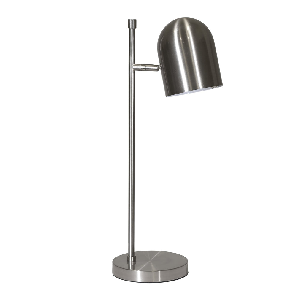 Metal Desk Lamp 24", Silver