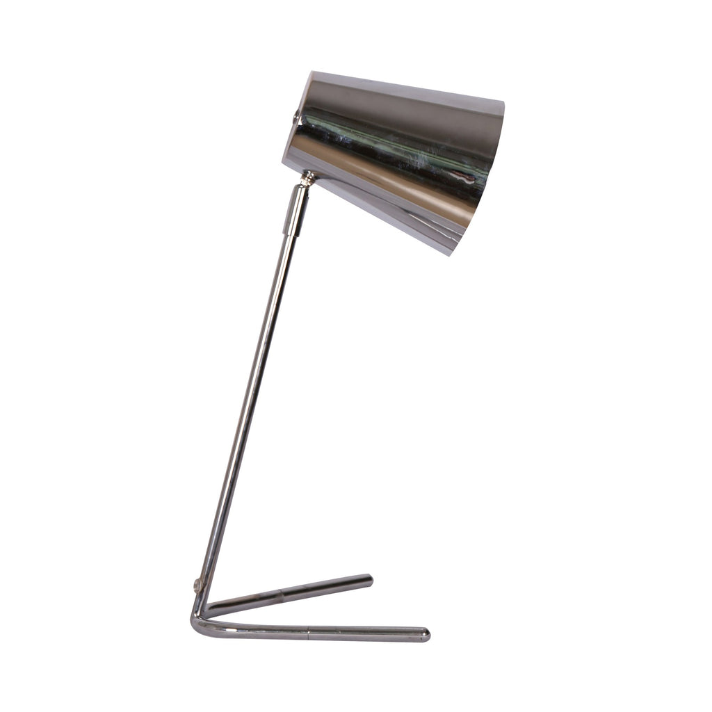 Metal Desk Lamp 19", Silver