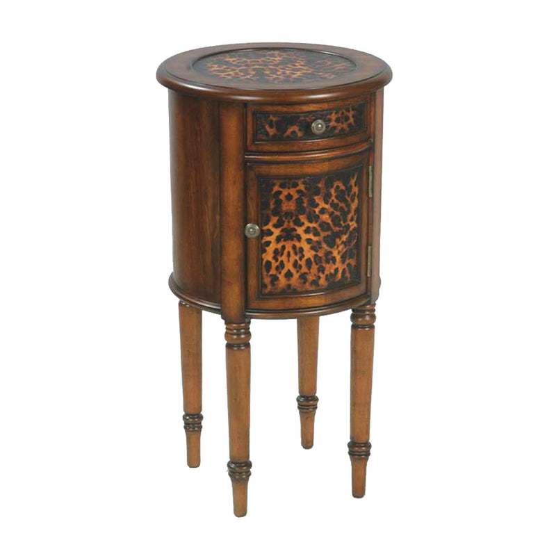 51-0061 Leopard Drum Table - Free Shipping! Table - RauFurniture.com