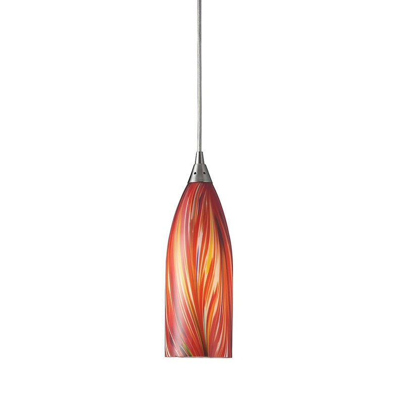 Cilindro - Mini Pendant - Satin Nickel