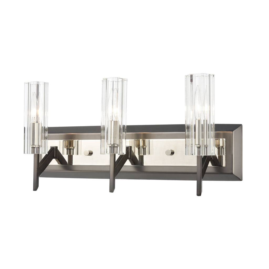 Aspire - Vanity Light - Black Nickel, Polished Nickel, Polished Nickel