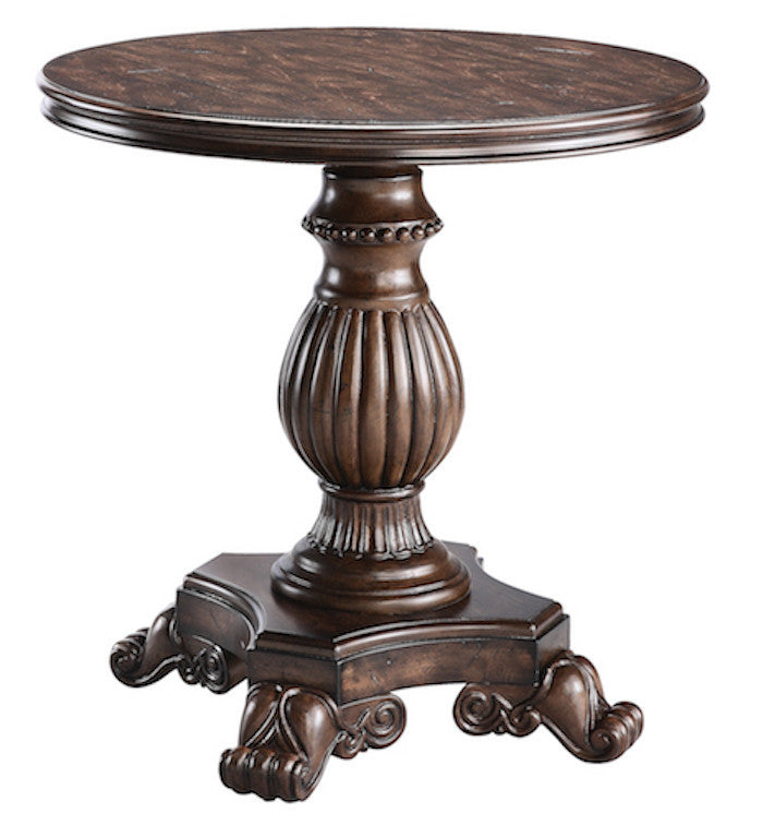 57257 - Ellsworth Distressed Finish Accent Table - Free Shipping!, Accent Tables, Stein World, - ReeceFurniture.com - Free Local Pick Ups: Frankenmuth, MI, Indianapolis, IN, Chicago Ridge, IL, and Detroit, MI