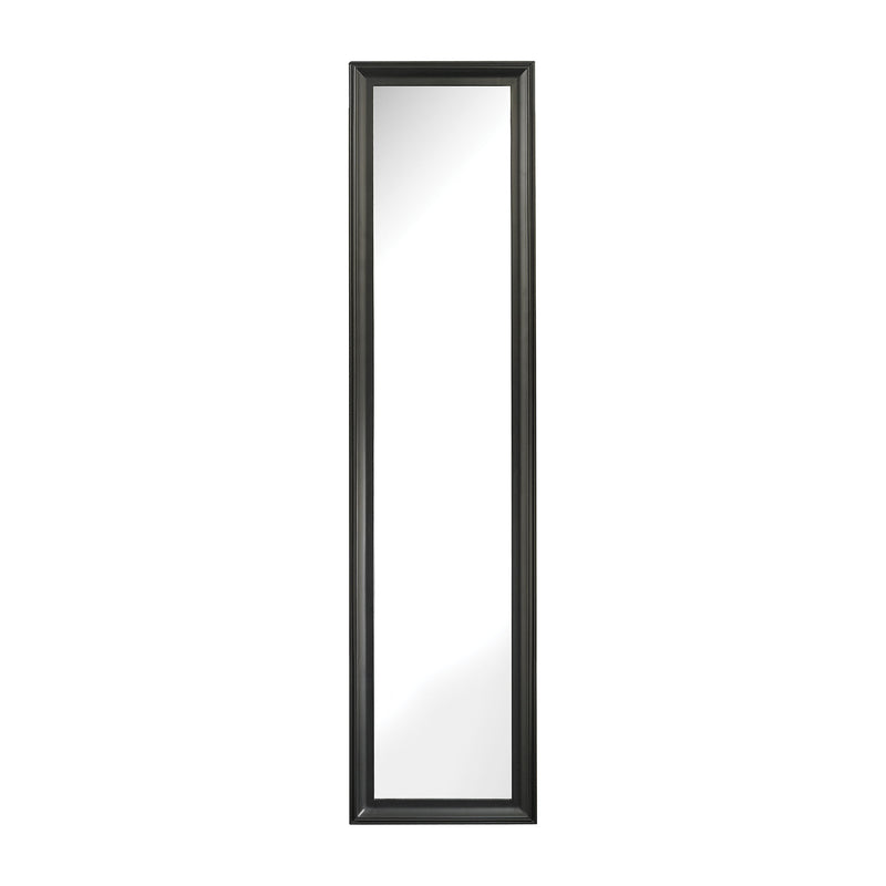 6100-017 Aged Black Dressing Mirror Mirror - RauFurniture.com