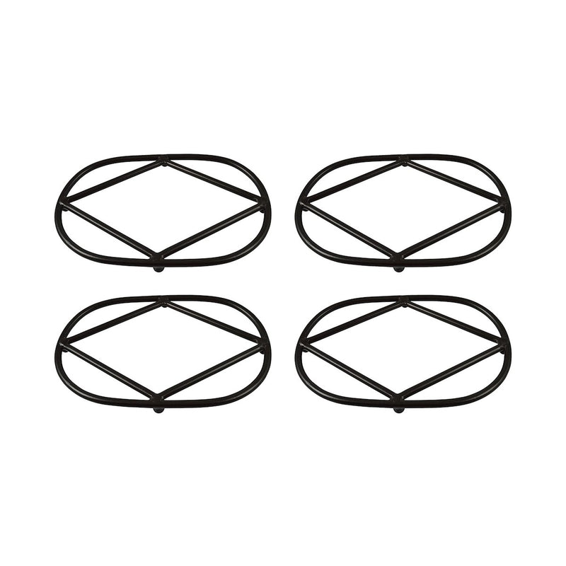 619410 - Lex Oval Trivets (Set of 4)
