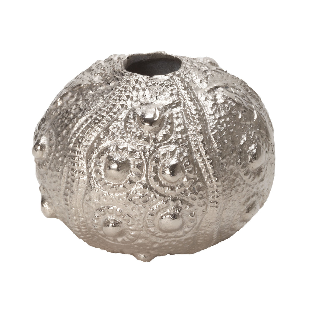 625028 Small Silver Sea Urchin Accessory - RauFurniture.com