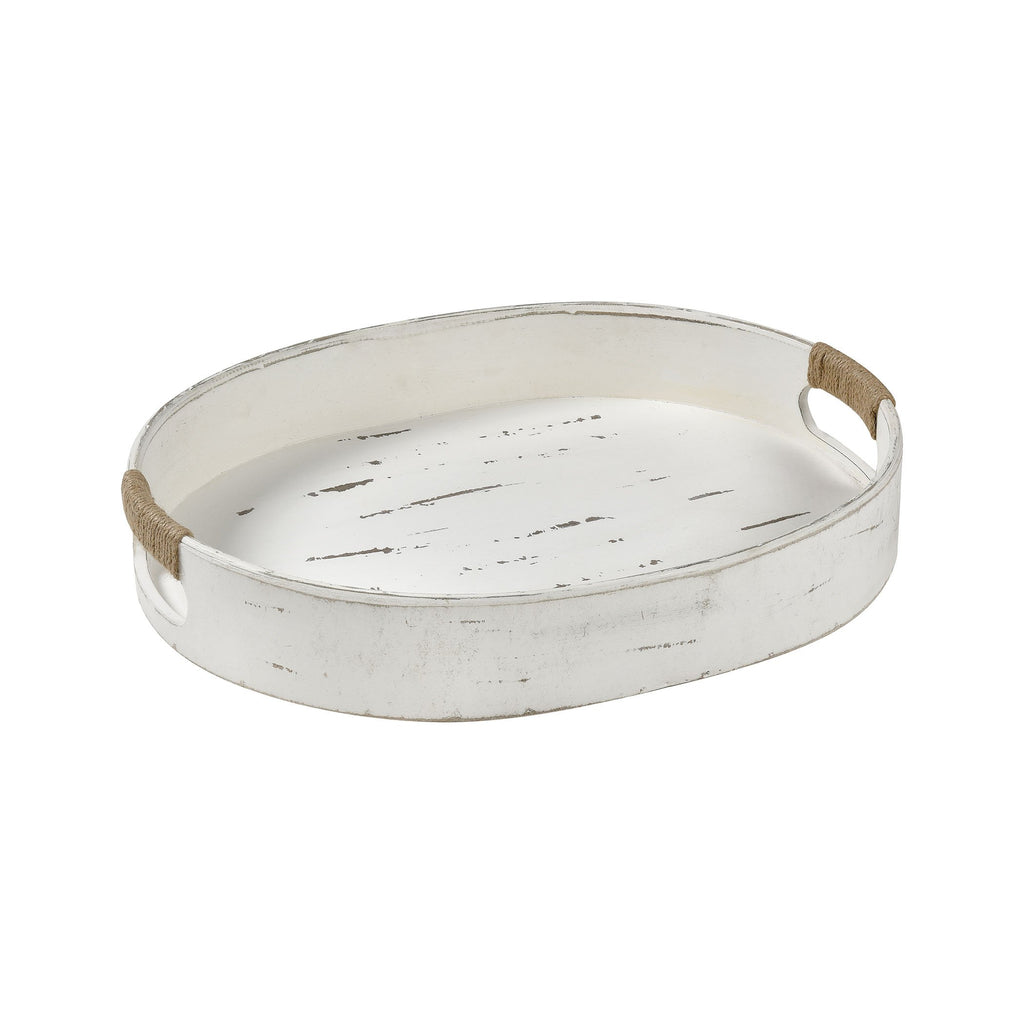 643316 - Waterfront Oval Ottoman Tray