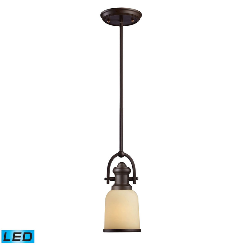 Brooksdale - Mini Pendant - Oiled Bronze