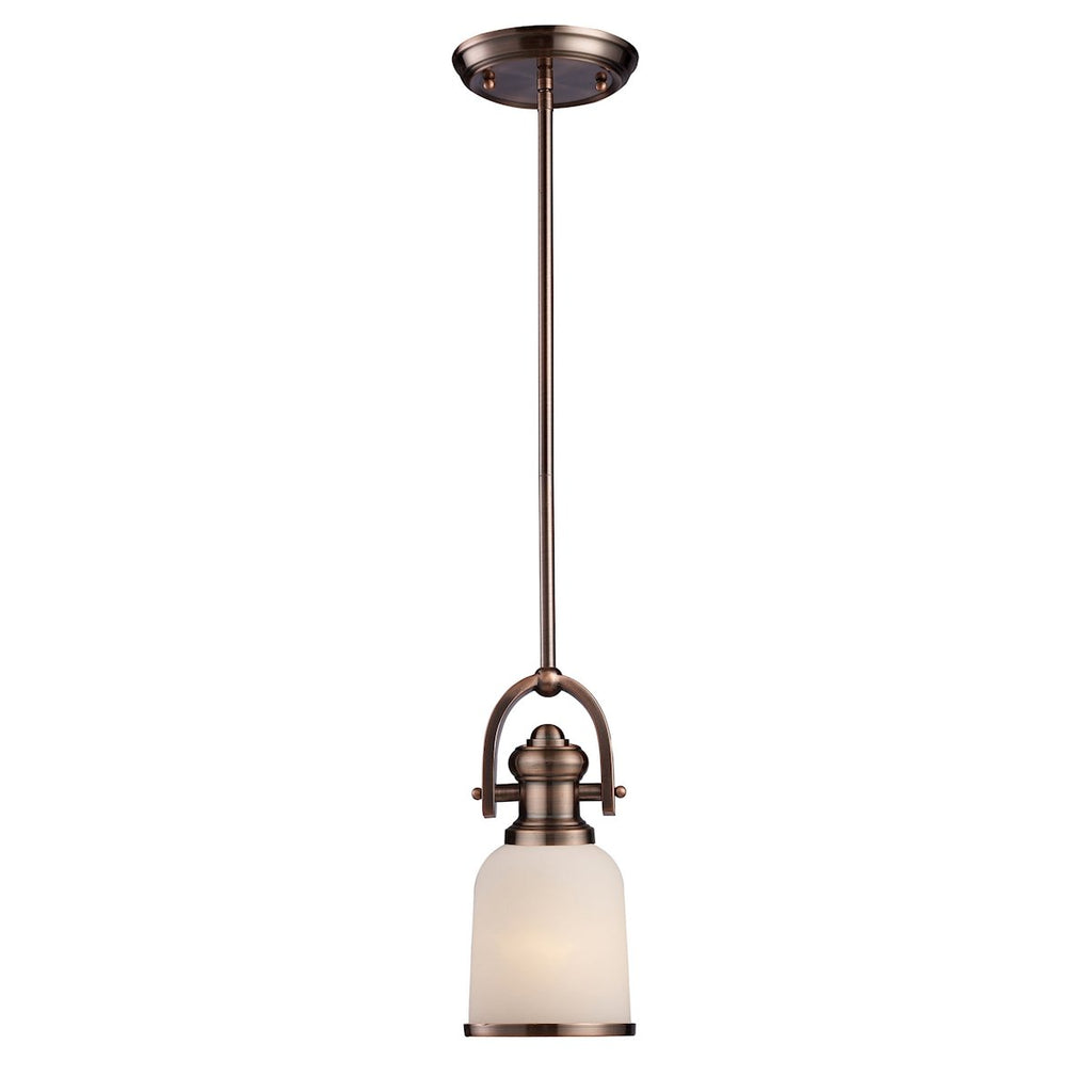 Brooksdale - Mini Pendant - Antique Copper