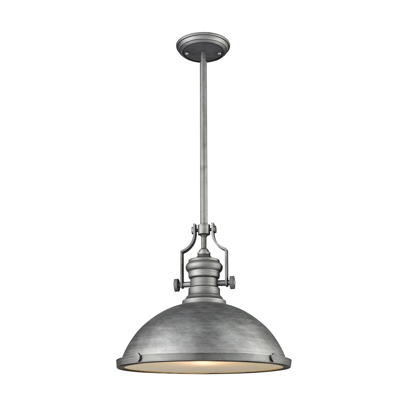Chadwick - Pendant - Weathered Zinc