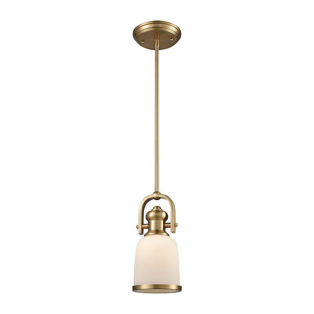 Brooksdale - Mini Pendant - Satin Brass