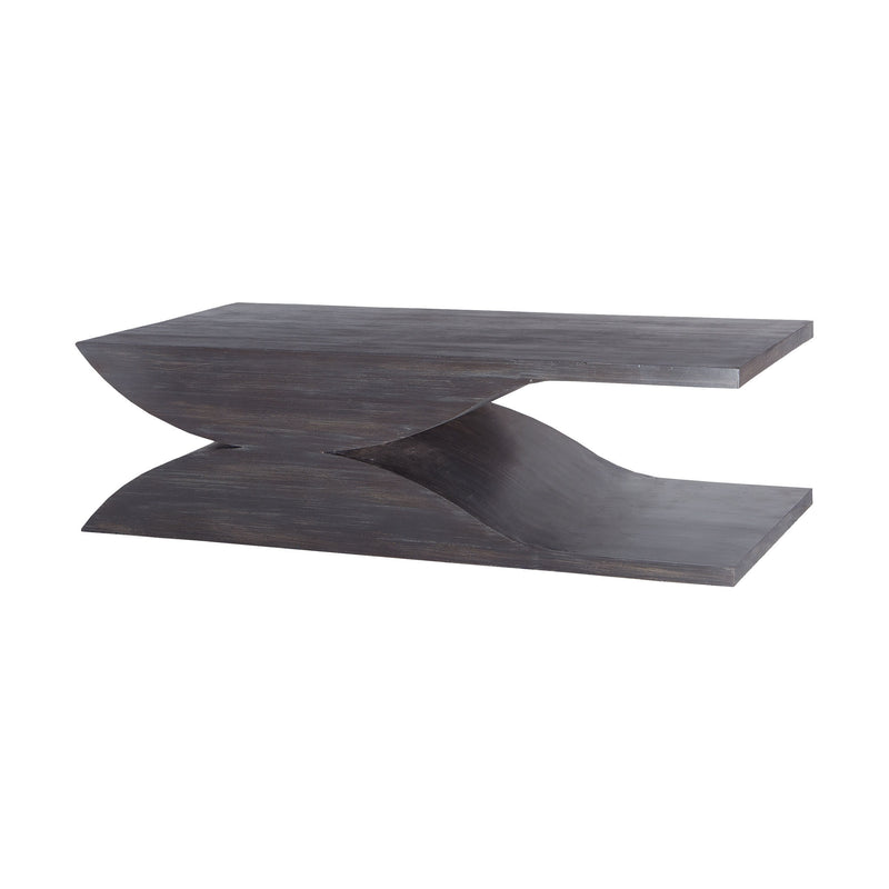 7011-050 Pin Solid Wave Coffee Table Table - RauFurniture.com