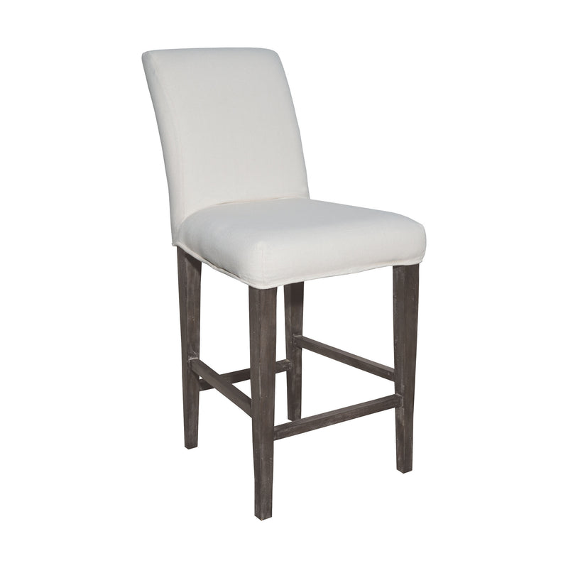 7011-119-E Couture Covers Parsons Barstool Cover - Pure White Cover/Cushion - RauFurniture.com